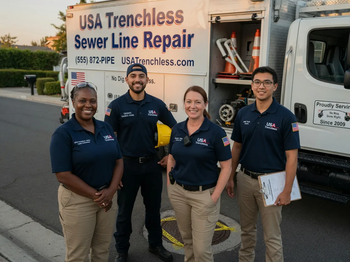 Sewer Line Repair company in Cooks, MI